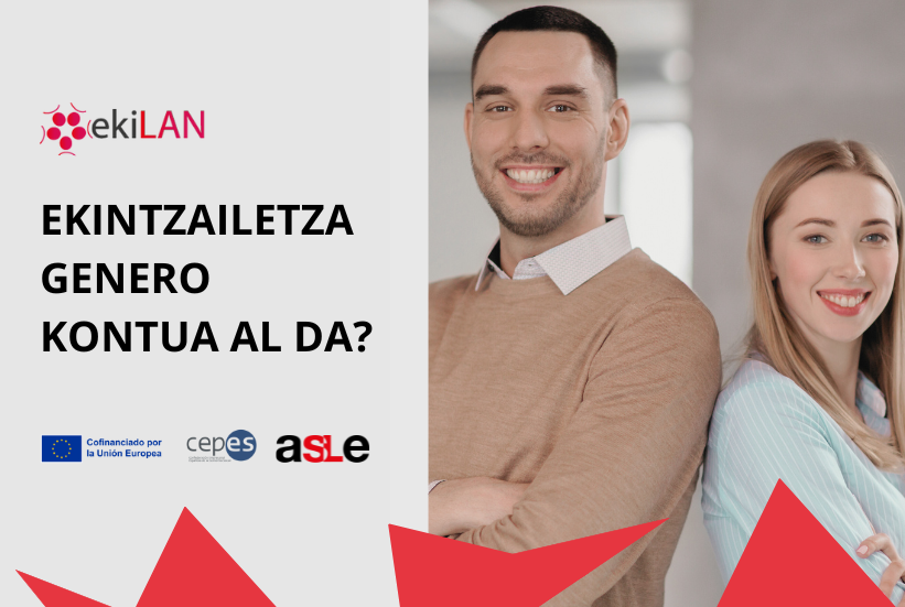 Ekintzailetza genero kontua al da?
